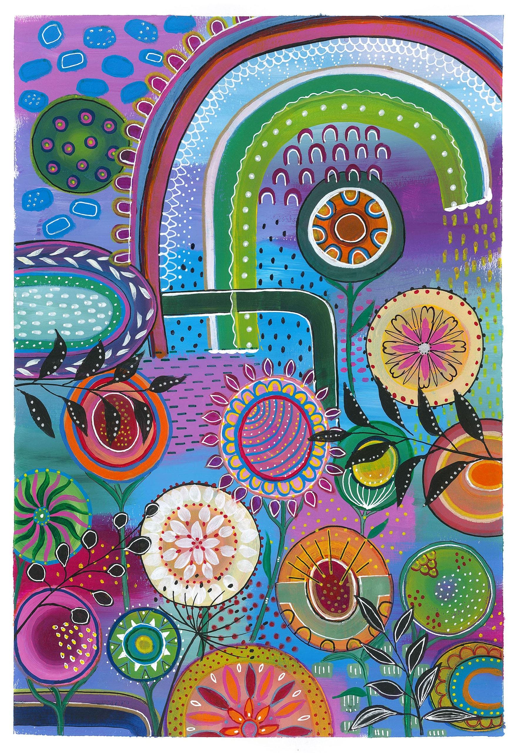 Jardín Abstracto